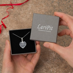 Swarovski Elements Heart Crystal personalisiert